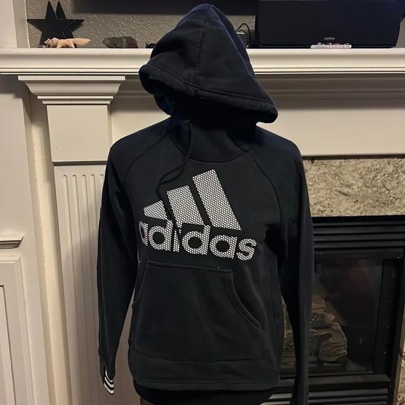 Black ADIDAS Hoodie - Picture 1 of 4